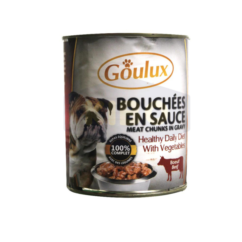 GOULUX - BOUCHÉE EN SAUCE BOEUF - 810 G