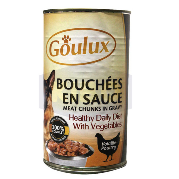 GOULUX - BOUCHÉES EN SAUCE VOLAILLE POULTRY - 1250 G