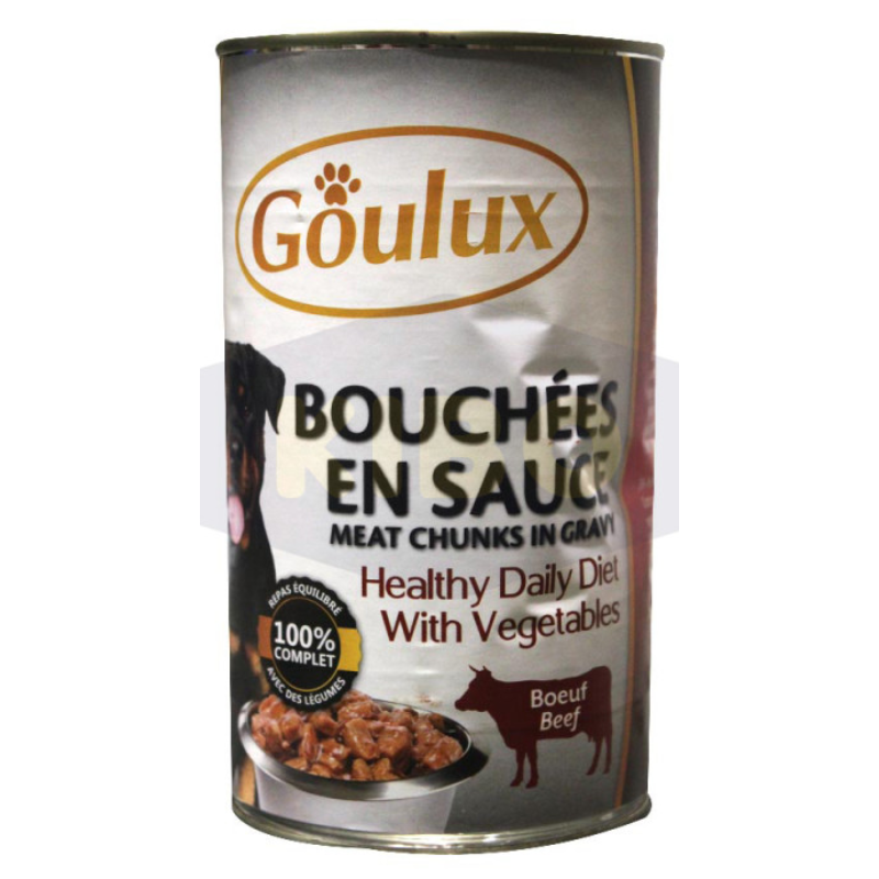 HAWO - GOULUX - BOUCHÉES EN SAUCE BOEUF - 1250 G