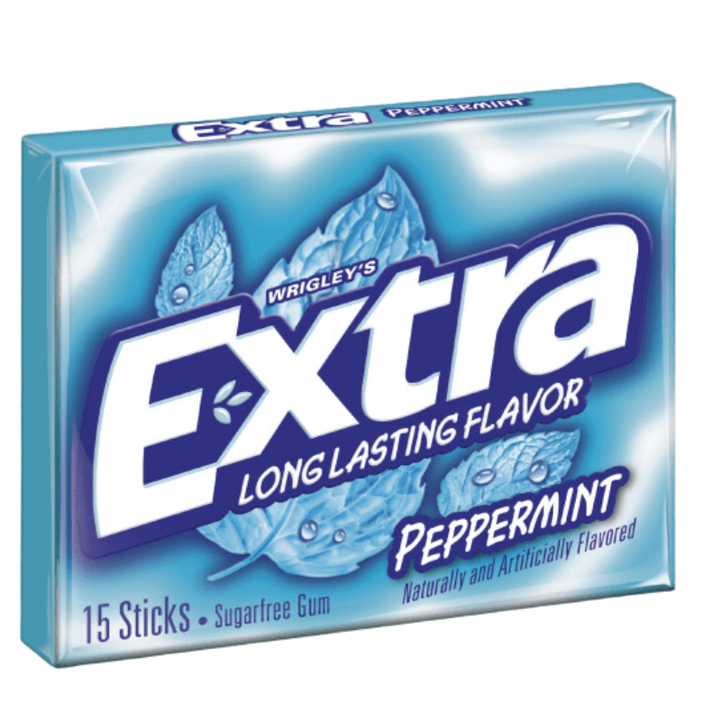 EXTRA - PEPPERMINT SUGAR-FREE GUM 42G