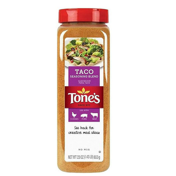 TONE'S - TACO SEASONING - 653 G