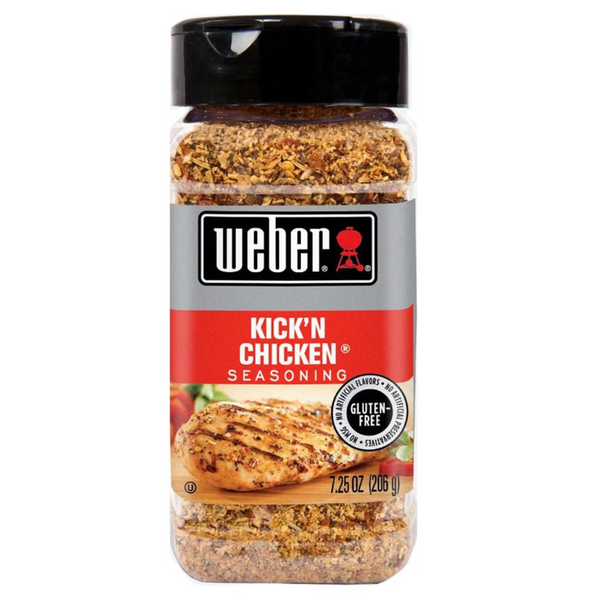 WEBER - KICK 'N CHICKEN SEASONING - 7.25OZ