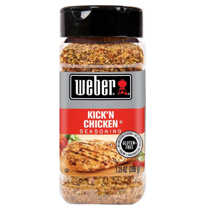 WEBER - KICK 'N CHICKEN SEASONING - 7.25OZ