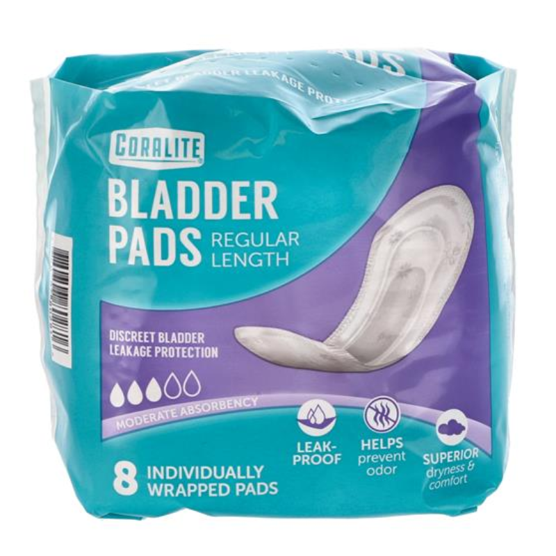 CORALITE - ADULT PADS REG MOD 8CT