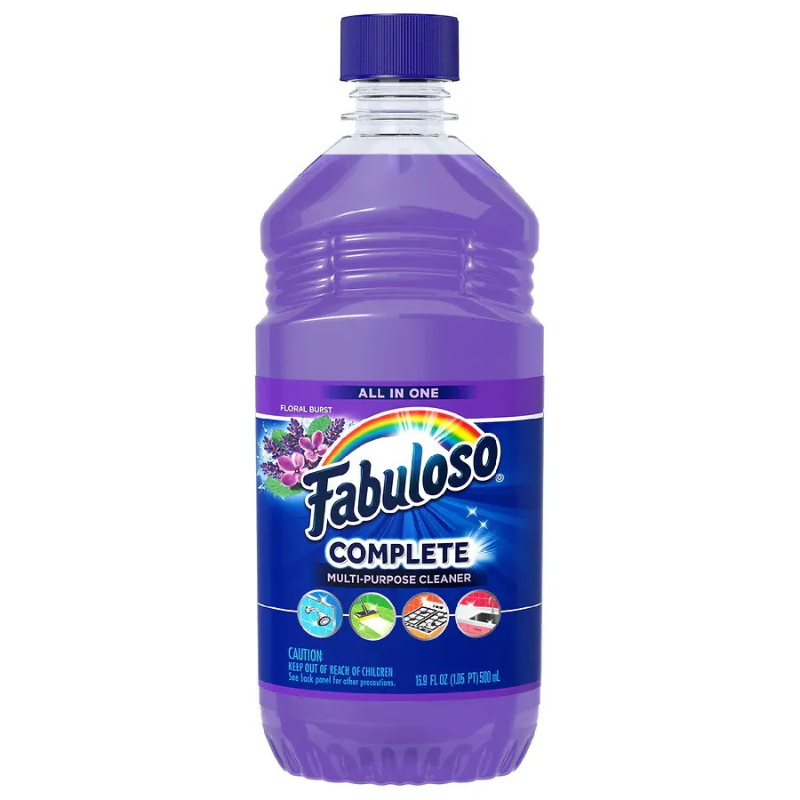 FABULOSO - NETTOYANT TOUT USAGE COMPLET, ÉCLAT FLORAL - 500 ML