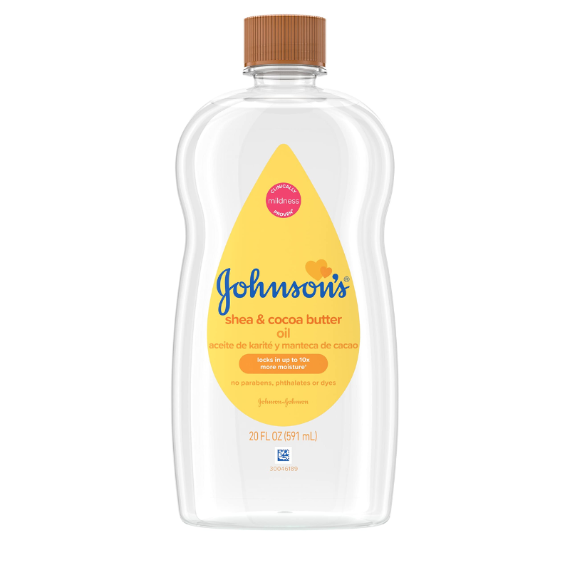 JOHNSON SHEA & COCOA BUTTER OIL 20 FL OZ