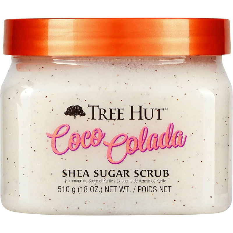 TREE HUT COCO COLADA SHEA SUGAR SCRUB 18 OZ
