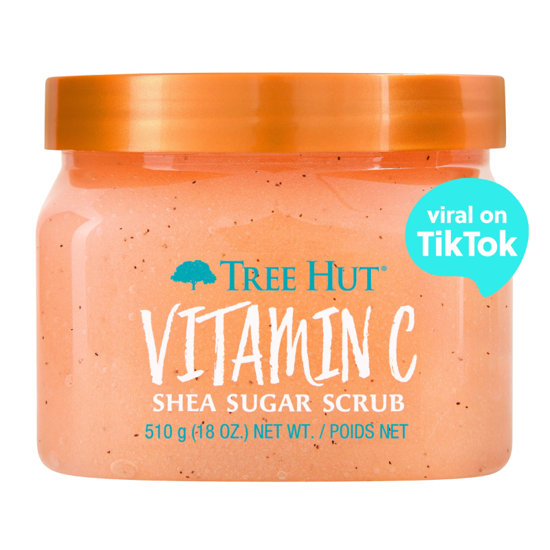 TREE HUT VITAMIN C SHEA SUGAR SCRUB 18OZ