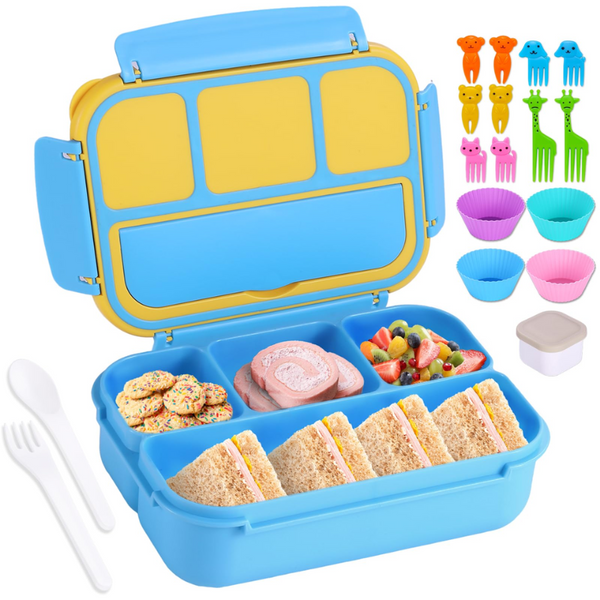 QQKO BENTO LUNCH WOMEN KIDS BLUE