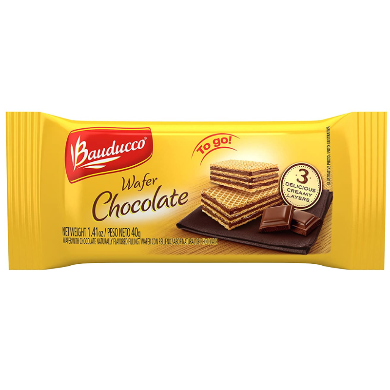 BAUDUCCO - WAFER CHOCOLATE - 40G