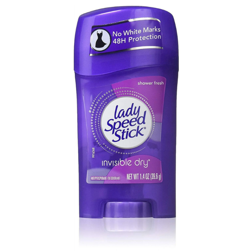 LADY SPEED STICK - SHOWER FRESH INVISIBLE DRY - 1,4OZ