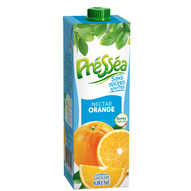 PRÉSSÉA - ORANGE SANS SUCRE - 1L