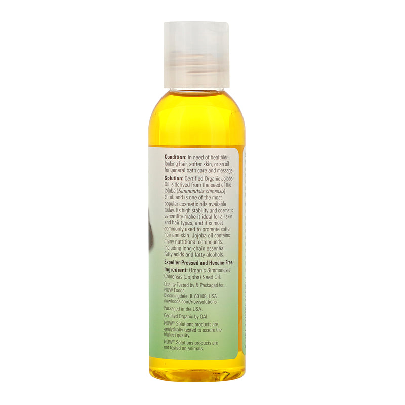 NOW SOLUTIONS HUILE DE JOJOBA 118ml