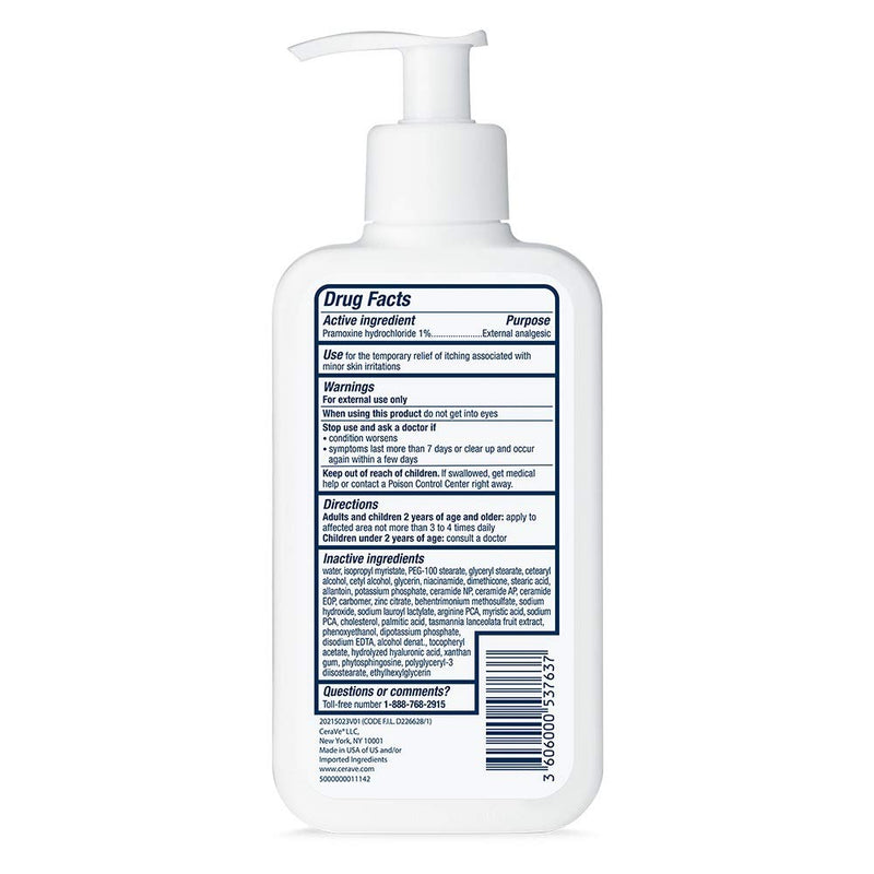 CERAVE  Itch Relief Moisturizing Lotion 237ml