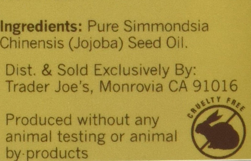 TRADER JOE' S 100% Pure Huile de Jojoba 118ml