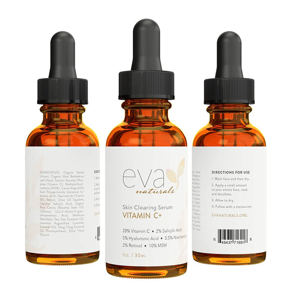 EVA NATURALS Sérum éclaircissant à la vitamine C 30ml