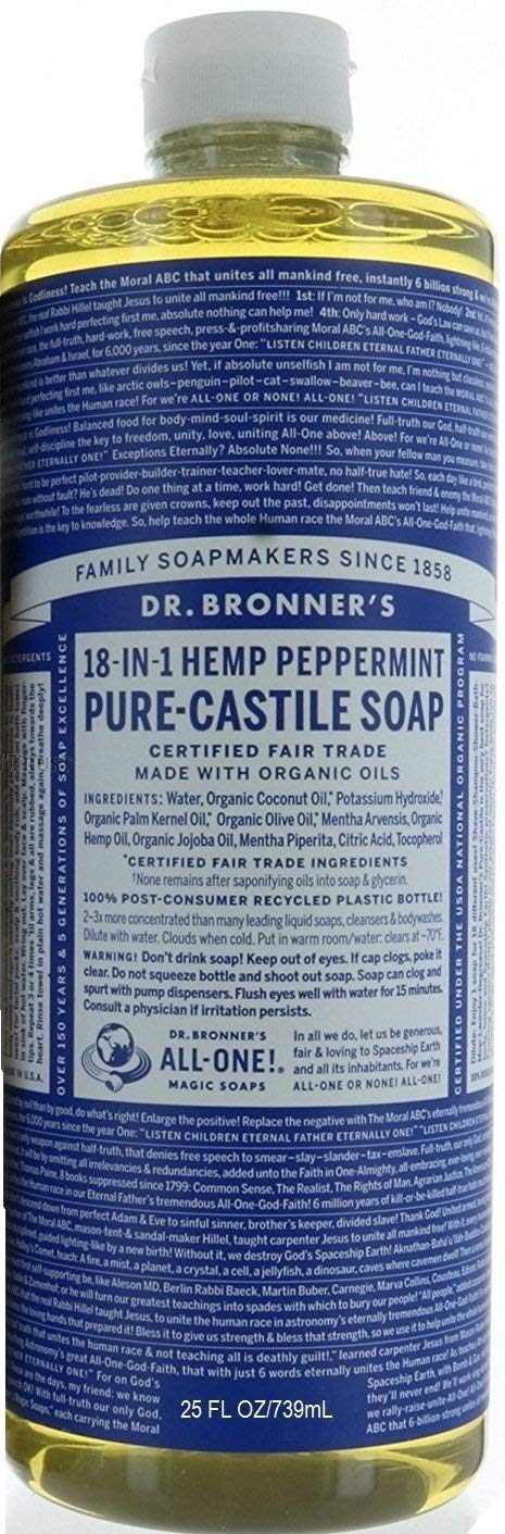 DR . BRONNER' S SAVON DE CASTILLE PUR