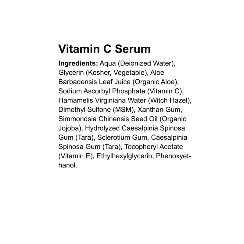 TREE OF LIFE Serum Vitamin C 30ml