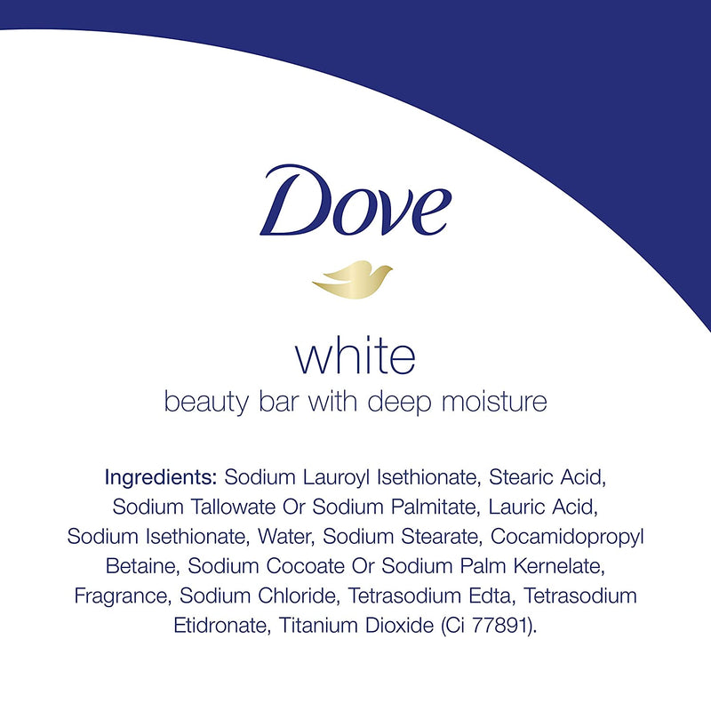 DOVE barre de beauté blanche avec une hydratation profonde 75g