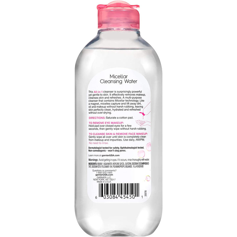 GARNIER SKINACTIVE Eau Micellaire Tout-en-1 400ml