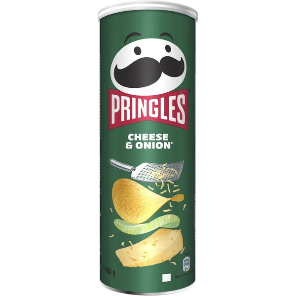 PRINGLES CHIPS SOUR CREAM AND ONIONS VERT 165G