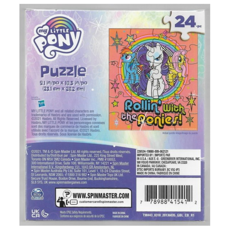 MY LITTLE PONY PUZZLE(24PCS)