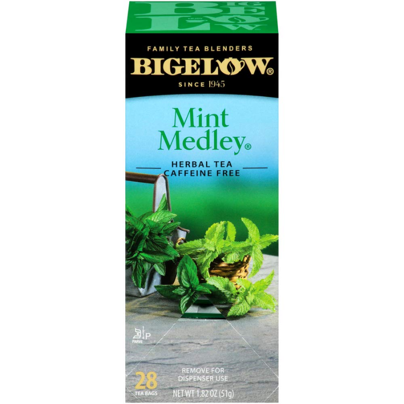 BIGELOW - MINT MEDLEY (28 TEA BAGS) - 1,82OZ