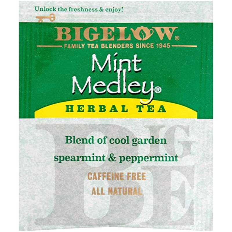 BIGELOW - MINT MEDLEY (28 TEA BAGS) - 1,82OZ