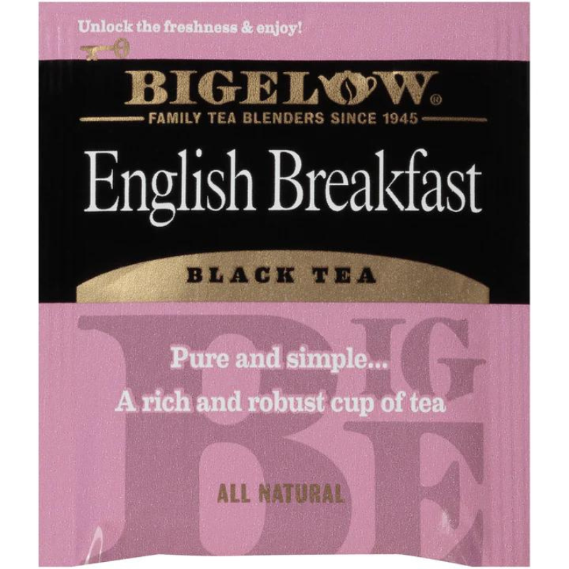 BIGELOW ENGLISH BREAKFAST BLACK TEA (28 TEA BAGS) - 2.11OZ