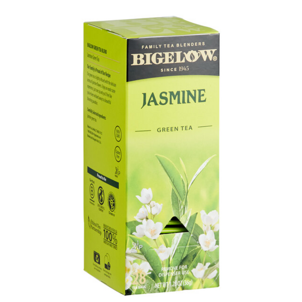 BIGELOW JASMINE GREEN TEA (28 TEA BAGS) - 1,28OZ