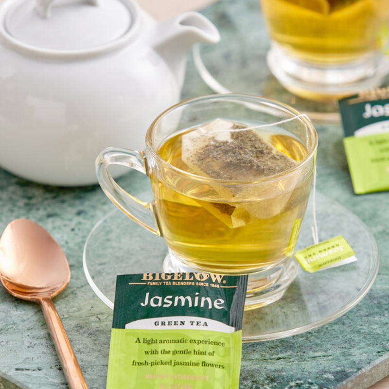 BIGELOW JASMINE GREEN TEA (28 TEA BAGS) - 1,28OZ