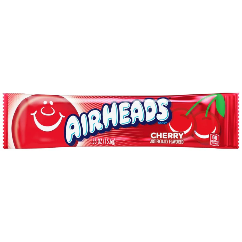 AIRHEADS - ASSORTED CANDY BAR - 0.55OZ