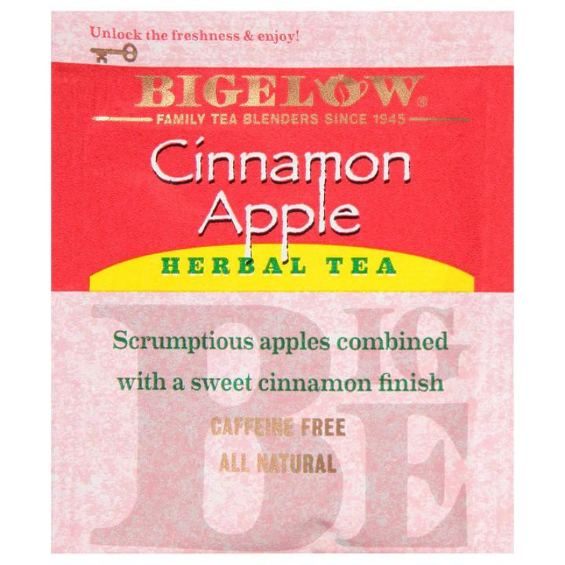 BIGELOW - POMME CANNELLE (28 TEA BAGS) - 2,56OZ