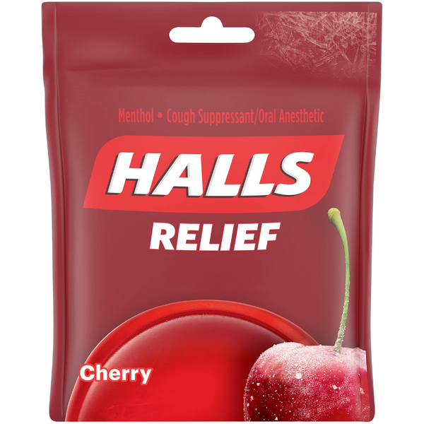 HALLS - PASTILLES CONTRE LA TOUX AUX CERISES (14 DROPS)