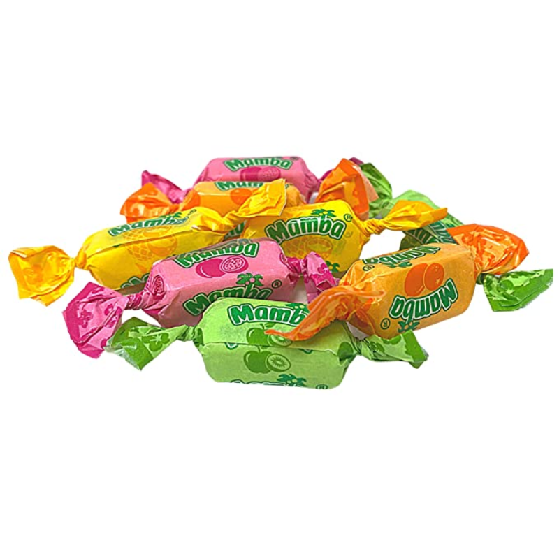 MAMBA TROPICS - FRUIT CHEWS CANDY - 3.52 OZ