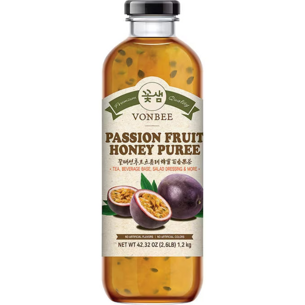 VONBEE - PASSION FRUIT HONEY PUREE - 1.2 KG