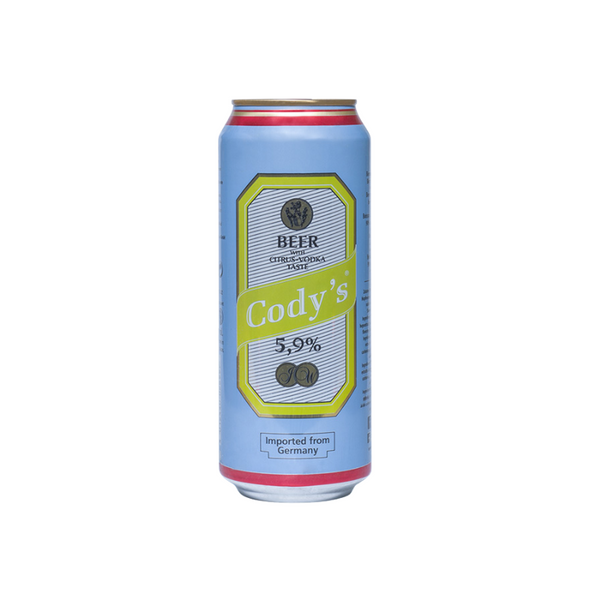 CODY'S - BIERE CITRON/VODKA 5,9% - 50CL