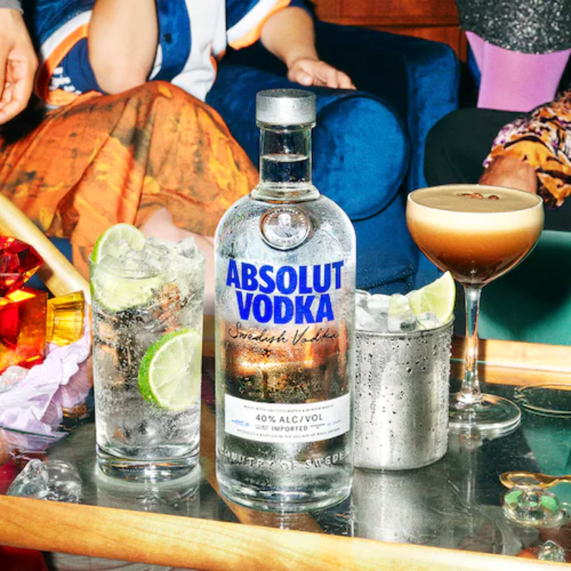 ABSOLUT - VODKA BLEU - 75CL