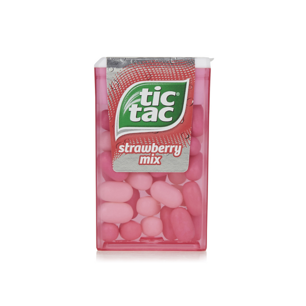 TIC TAC - MINI MÉLANGE DE FRAISES  - 12.4G