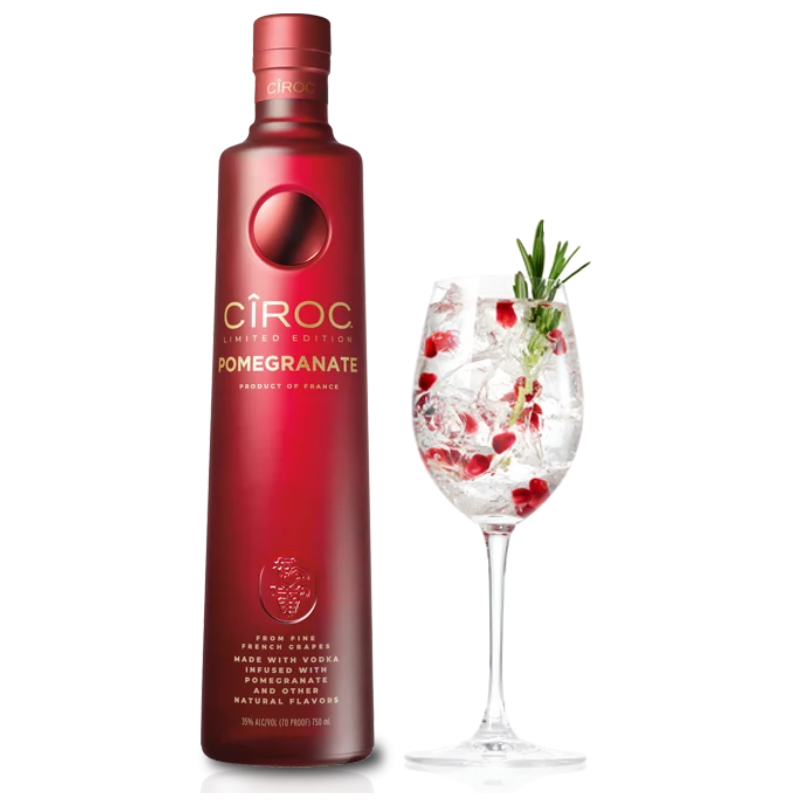 CIROC - VODKA POMEGRANATE LIMITED EDITION - 75CL