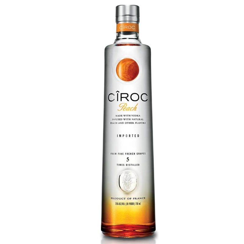 CIROC - VODKA PEACH - 75CL