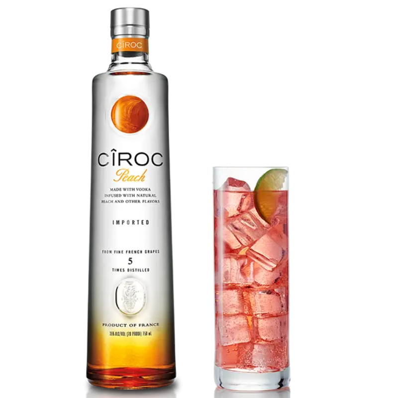 CIROC - VODKA PEACH - 75CL