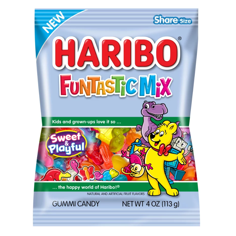 HARIBO - FUNTASTIC MIX - 4OZ