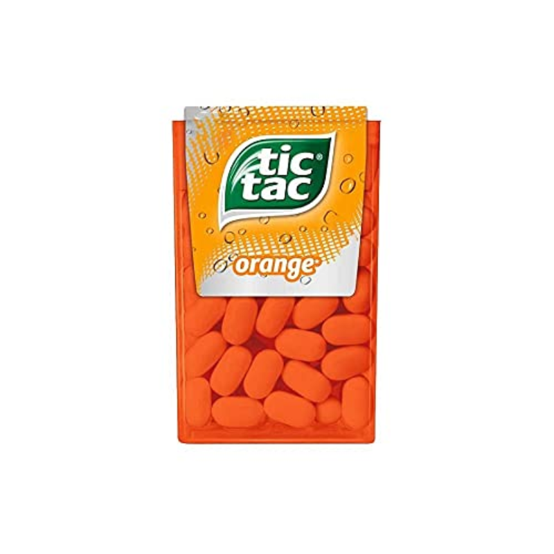 TIC TAC - MINI ORANGE - 12.4G