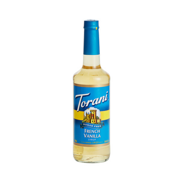 TORANI - SUGAR FREE FRENCH VANILLA FLAVORING SYRUP - 750 ML