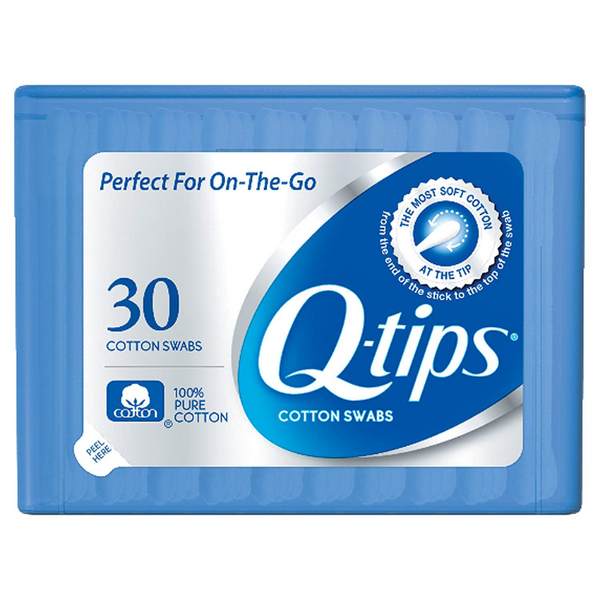 Q-TIPS COTONS-TIGES POUR SAC À MAIN (12in) - 30 CT