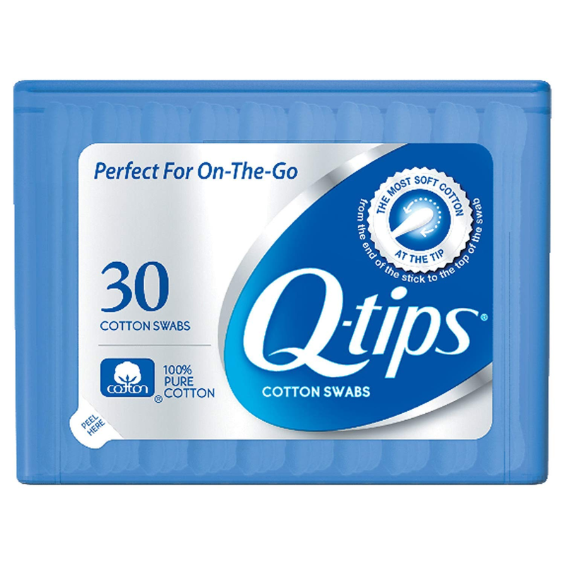 Q-TIPS COTONS-TIGES POUR SAC À MAIN (12in) - 30 CT