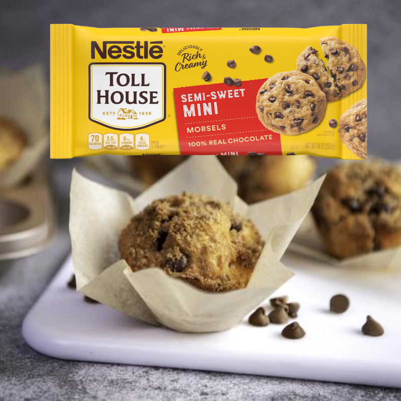 NESTLE - TOLL HOUSE MINI CHOCOLATE MORSELS - 283 G