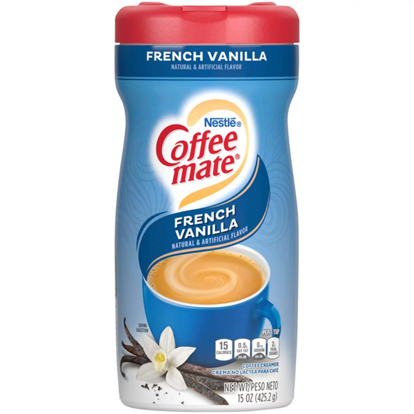 NESTLE - COFFEE MATE FRENCH VANILLA POWDER CREAMER - 425.2  G