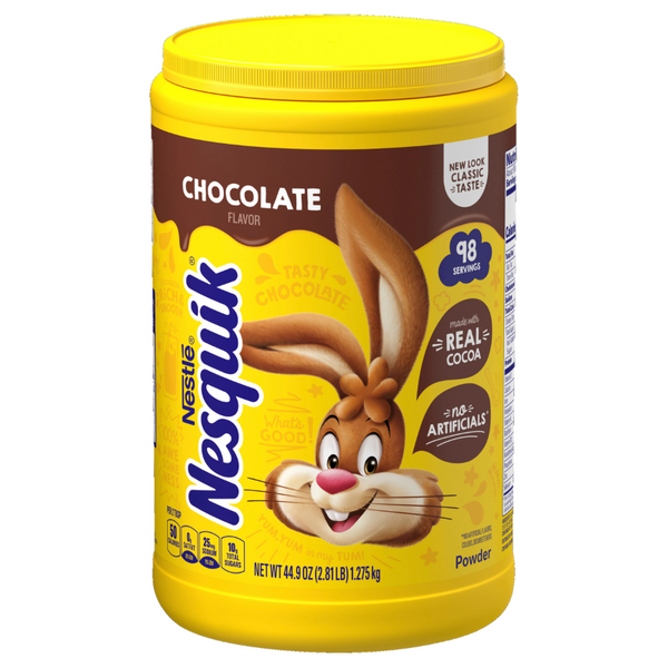 NESQUIK - CHOCOLATE POWDER DRINK MIX - 1.275 KG